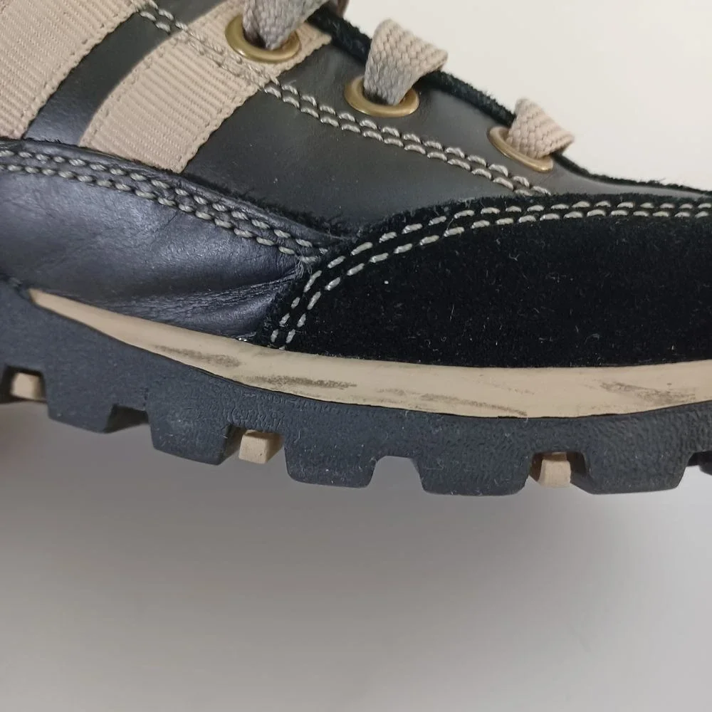 Skechers Grunge 90s Y2K‎ Bowling Oxford Leather Shoes Leather Black Chunky Sz 9